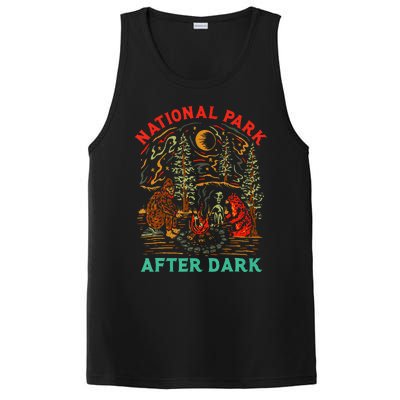 National Park After Dark Funny PosiCharge Competitor Tank