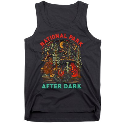 National Park After Dark Funny Tank Top