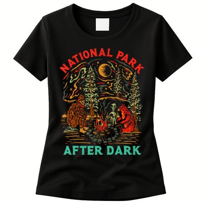 National Park After Dark Funny Womens T-Shirt