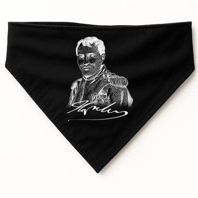 Napoleon Portrait And Signature USA-Made Doggie Bandana