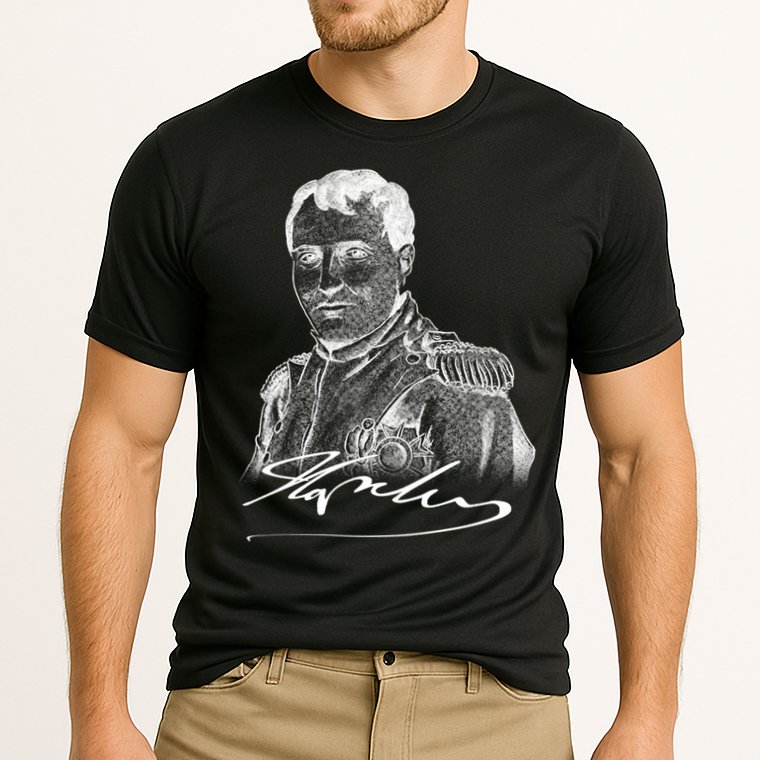 Napoleon Portrait And Signature Performance Shirt
