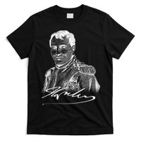 Napoleon Portrait And Signature T-Shirt