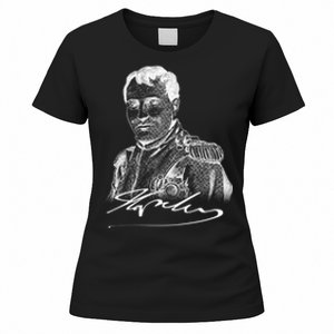 Napoleon Portrait And Signature Women's T-Shirt