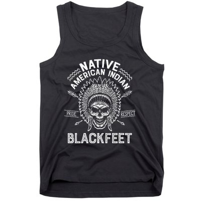 Native Pride American Indian Tribe Blackfeet Tank Top