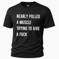 Nearly Pulled A Muscle Trying To Give A F Performance Shirt