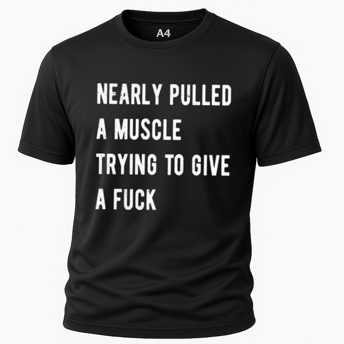 Nearly Pulled A Muscle Trying To Give A F Performance Shirt