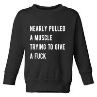 Nearly Pulled A Muscle Trying To Give A F Toddler Sweatshirt