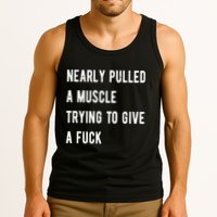 Nearly Pulled A Muscle Trying To Give A F Tank Top
