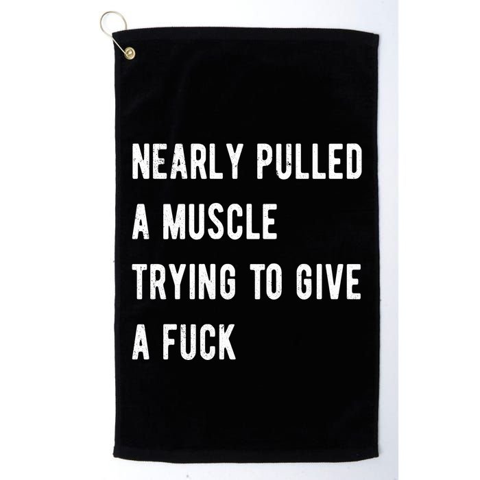 Nearly Pulled A Muscle Trying To Give A F Golf Towel