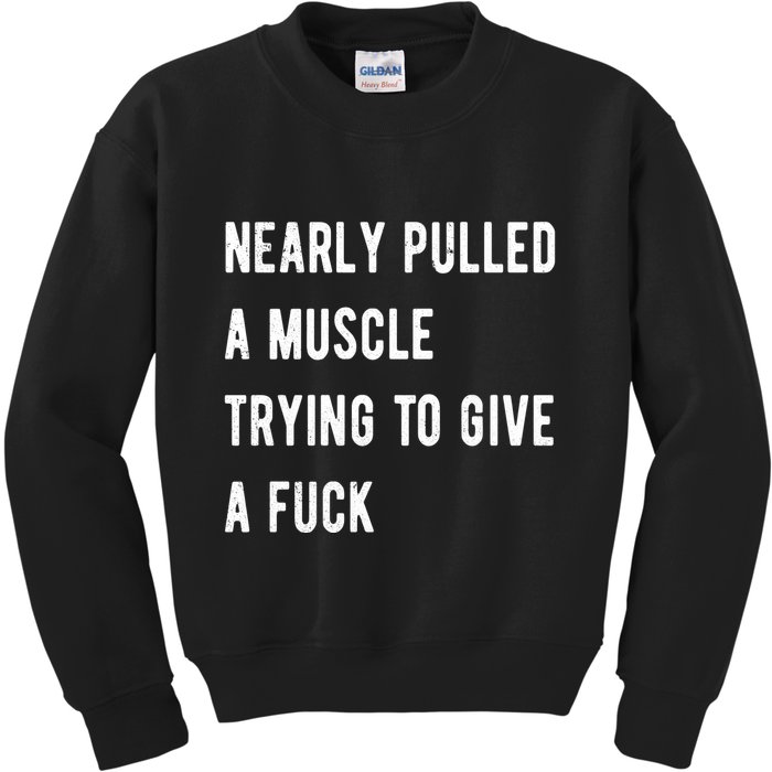 Nearly Pulled A Muscle Trying To Give A F Kids Sweatshirt