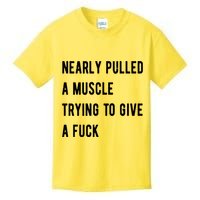 Nearly Pulled A Muscle Trying To Give A F Kids T-Shirt