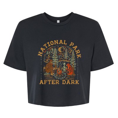 National Park After Dark Bella+Canvas Jersey Crop Tee