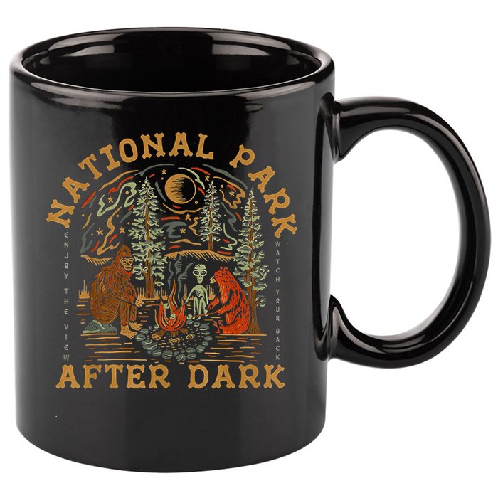 National Park After Dark 11oz C Handle Ceramic Mug