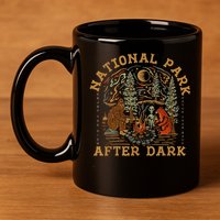 National Park After Dark 11oz C Handle Ceramic Mug