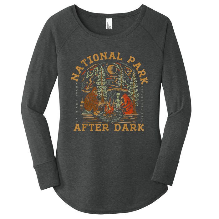 National Park After Dark Women's Perfect Tri Tunic Long Sleeve Shirt