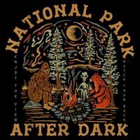 National Park After Dark 16 in Basic Backpack