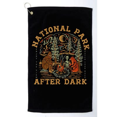 National Park After Dark Golf Towel