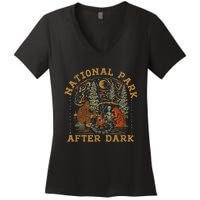 National Park After Dark Women's V-Neck T-Shirt