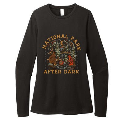 National Park After Dark Womens CVC Long Sleeve Shirt