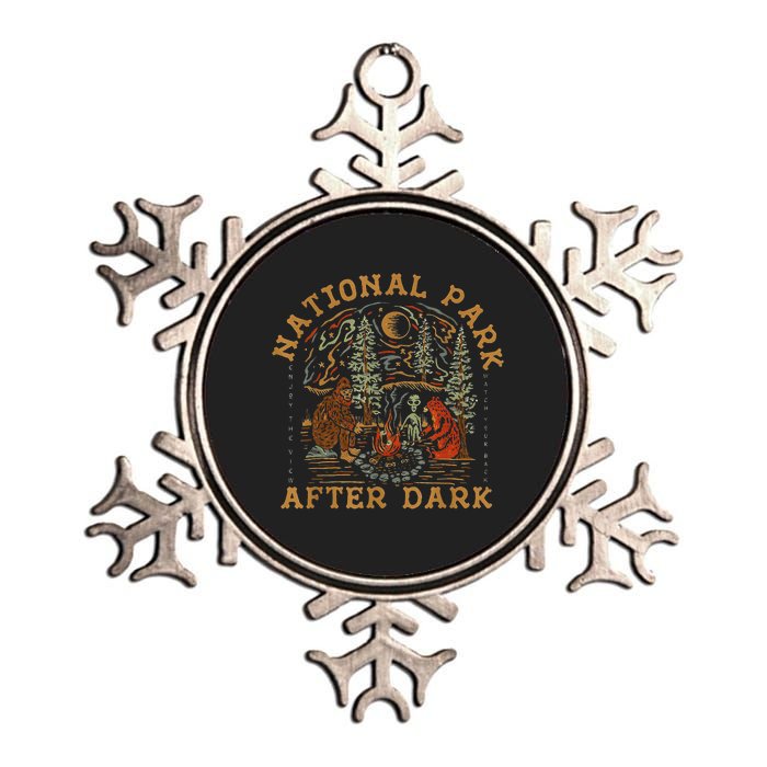 National Park After Dark Metallic Star Ornament