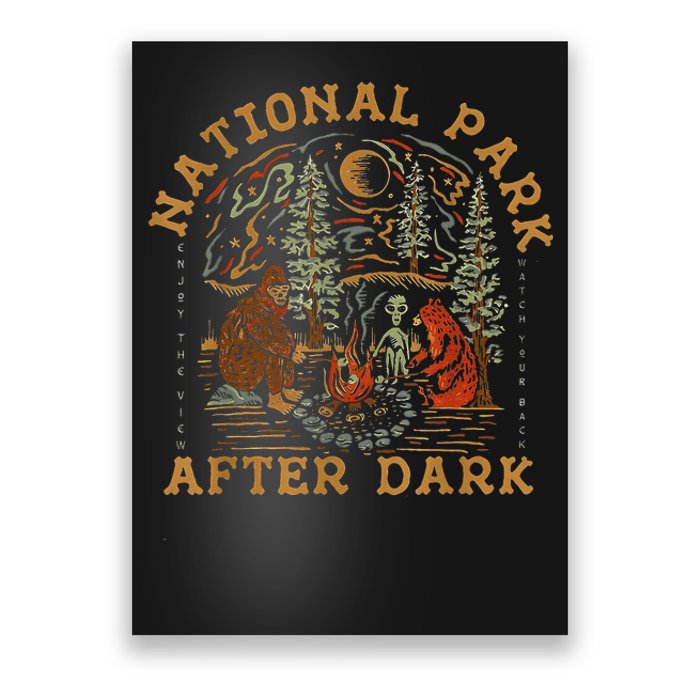 National Park After Dark Poster