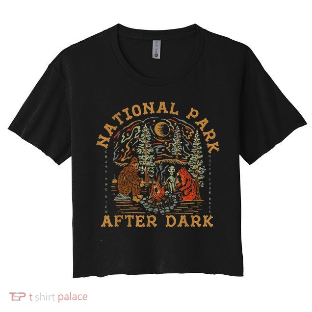 National Park After Dark Crop Top