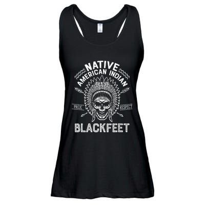 Native Pride American Indian Tribe Blackfeet Ladies Essential Flowy Tank