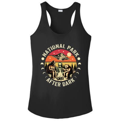 National Park After Dark Funny Ladies PosiCharge Competitor Racerback Tank