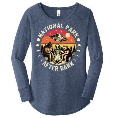 National Park After Dark Funny Women's Perfect Tri Tunic Long Sleeve Shirt