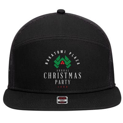 Nakatomi Plaza Annual Christmas Party 1988 Classic 7 Panel Mesh Trucker Snapback Hat