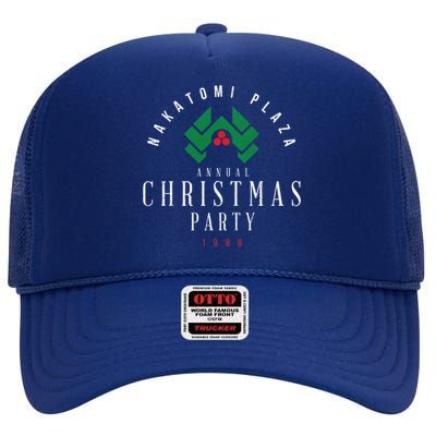 Nakatomi Plaza Annual Christmas Party 1988 Classic High Crown Mesh Back Trucker Hat