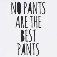 No Pants Are The Best Pants Funny Lazy Cooling Performance Long Sleeve Crew