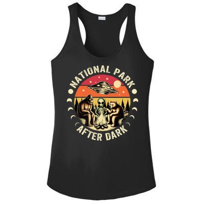 National Park After Dark Funny Ladies PosiCharge Competitor Racerback Tank