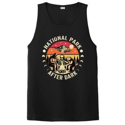 National Park After Dark Funny PosiCharge Competitor Tank