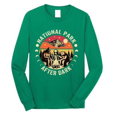 National Park After Dark Funny Long Sleeve Shirt