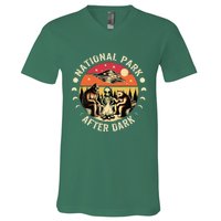 National Park After Dark Funny V-Neck T-Shirt