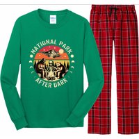 National Park After Dark Funny Long Sleeve Pajama Set