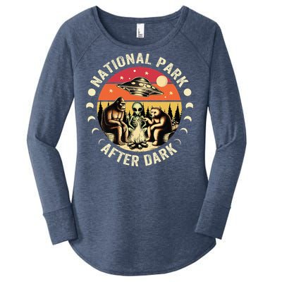 National Park After Dark Funny Women's Perfect Tri Tunic Long Sleeve Shirt