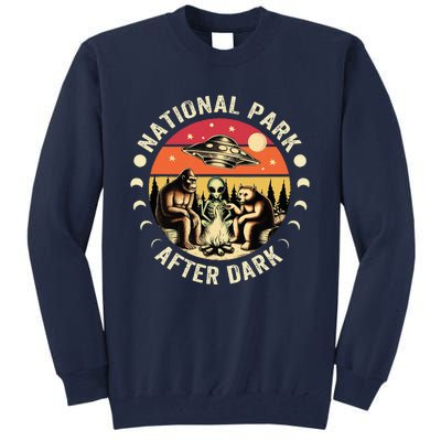 National Park After Dark Funny Tall Sweatshirt