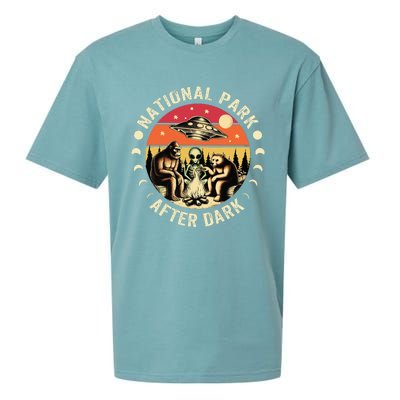 National Park After Dark Funny Sueded Cloud Jersey T-Shirt