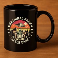 National Park After Dark Funny 11oz C Handle Ceramic Mug