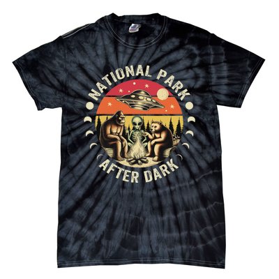 National Park After Dark Funny Tie-Dye T-Shirt