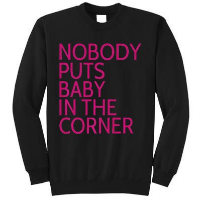 Nobody Puts Baby In The Corner Sweatshirt