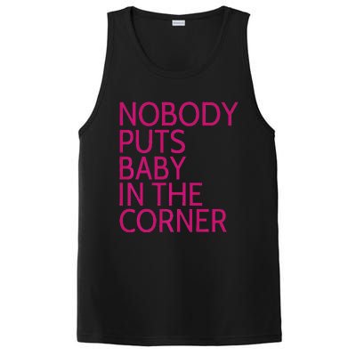 Nobody Puts Baby In The Corner PosiCharge Competitor Tank