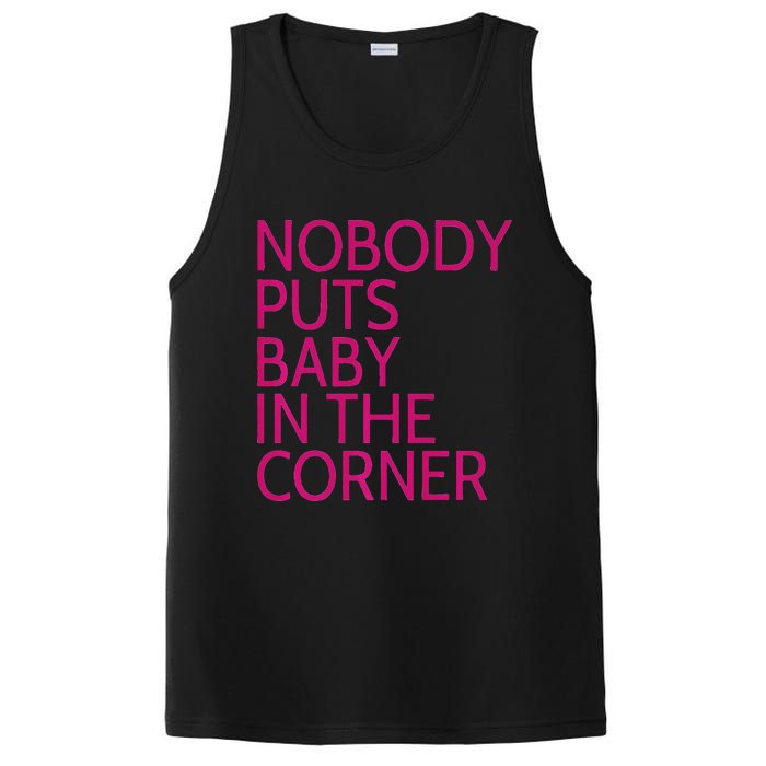 Nobody Puts Baby In The Corner PosiCharge Competitor Tank