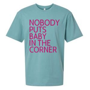 Nobody Puts Baby In The Corner Sueded Cloud Jersey T-Shirt