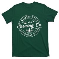 North Pole Brewing Co Christmas Spirits Matching Christmas T-Shirt