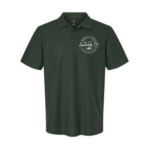 North Pole Brewing Co Christmas Spirits Matching Christmas Softstyle Adult Sport Polo