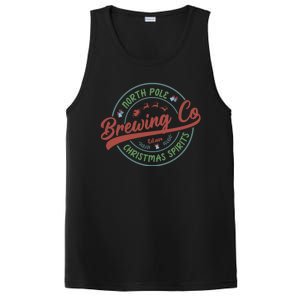 North Pole Brewing Co Christmas Santa North Pole Matching PosiCharge Competitor Tank