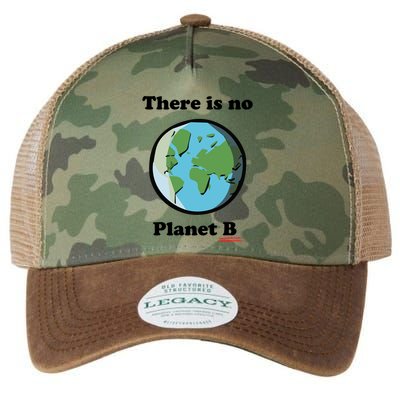 No Plan B Earth Day Climate Change Gift Legacy Tie Dye Trucker Hat